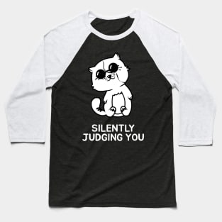 Silently judging you Baseball T-Shirt